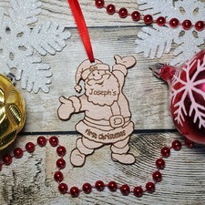 Personalised father christmas - personalised,