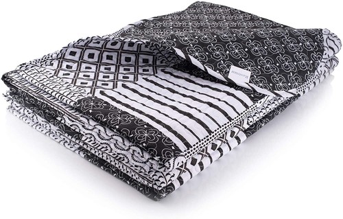 Single bed patchwork bedspread - patchwork,