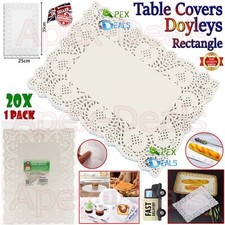 20x Napkin Lace Rectangle