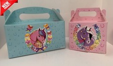 Ponies birthday party - party, boxes