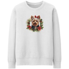 Christmas Yorkshire Terrier