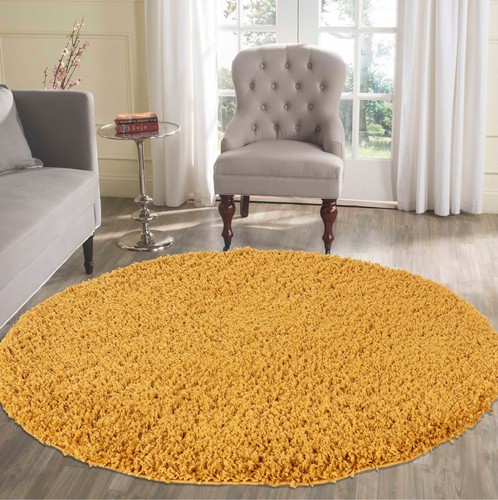 Shaggy rugs circular round - shaggy,