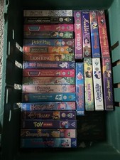 Selection of Disney VHS Tapes