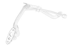 Oil Line, charger OE RENAULT