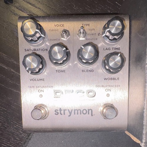 Strymon deco tape saturation - strymon,