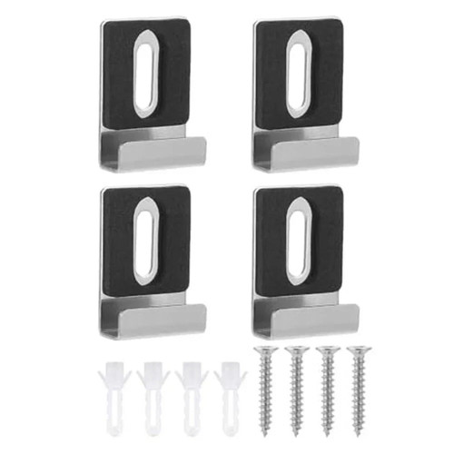 Heavy duty mirror holder clips - heavy,