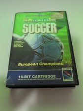 Sega Mega Drive Sensible Soccer boxed with manual