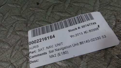 2015 toyota auris - 2015,