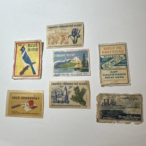 Vintage rare european matchbox - european,