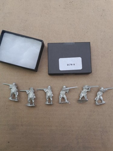 28mm ecw musketeers firing - ecw,