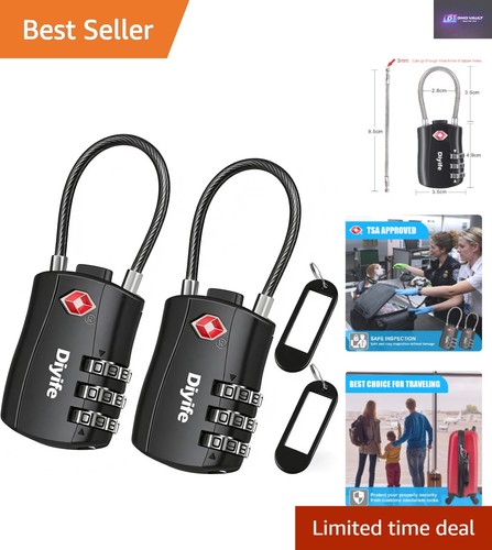 Durable tsa luggage locks - luggage,