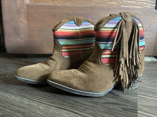Ariat girls gold rush western - girls,