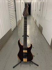 MAZETI AE-S2 7 string electric guitar, Body-Walnut Ash Walnut, Floyd special Br