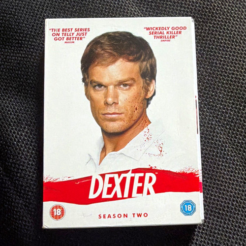 Dexter season dvd box set - box,