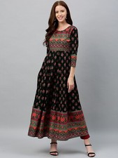 Indian Women Black Cotton