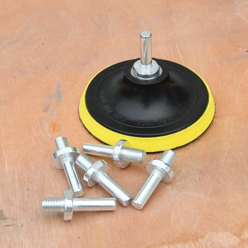 Rubber backing pad - backing, loop