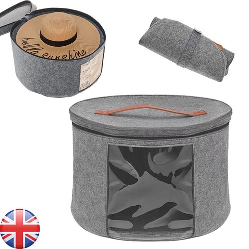 Round hat storage box for - hat,