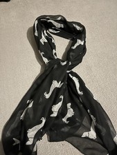NEW Large lightweight Sausage dog scarf. 80cm x