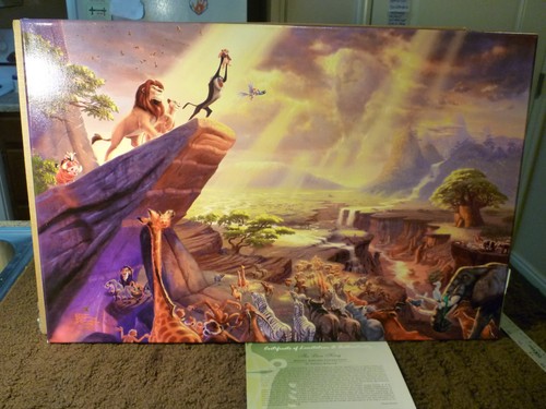 New thomas kinkade disney the - new,