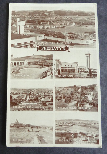 Prestatyn vintage postcard - vintage,