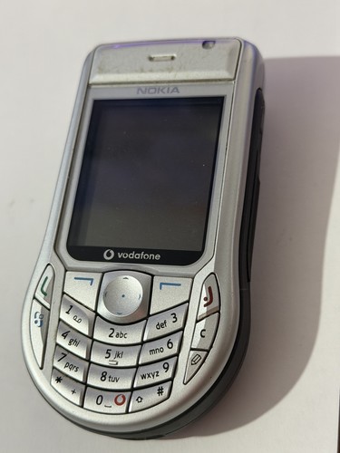 Unusual nokia 6630 - (silver),