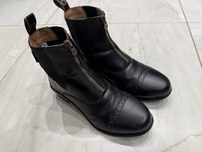 Size 6 - Dublin Altitude Zip Paddock Riding Boots - Black