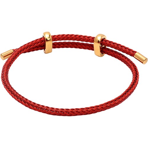 Red string bracelet - string,