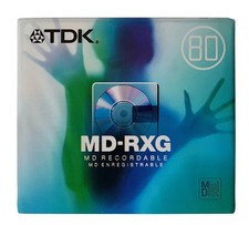 TDK MiniDisc MD-RXG 80 Audio