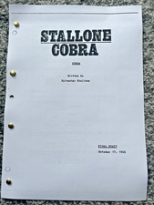 Cobra Film Screenplay /