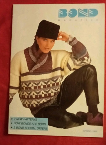 Machine knitting booklet bond - knitting, booklet-bond