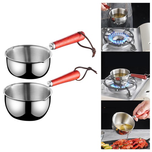 Stainless steel mini soup pot - stainless,