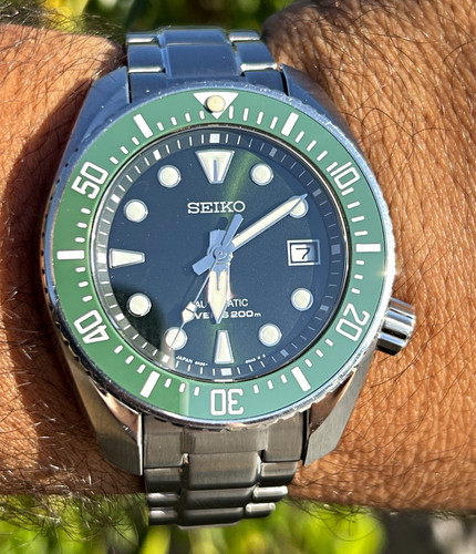 Seiko prospex hulk green - seiko,