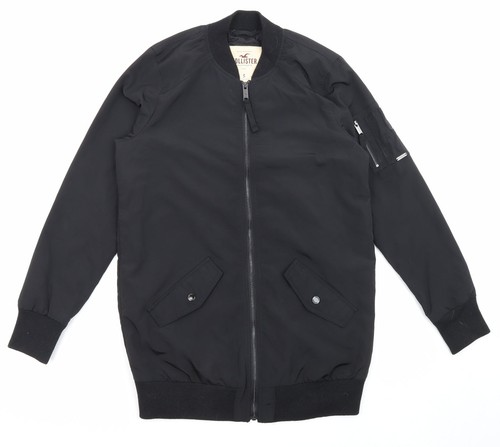 Hollister mens black jacket - mens,