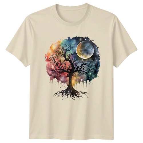 Tree life watercolor - tree, of