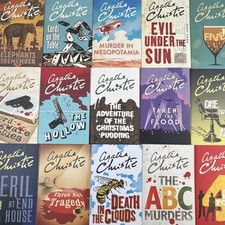 Agatha Christie Poirot Miss Marple HarperCollins Paperback Build Your Own Bundle