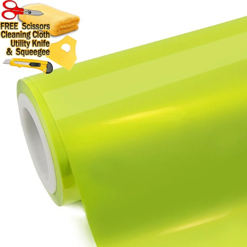Neon green gloss metallic - neon,