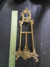 Brass Vintage Ornate Easel