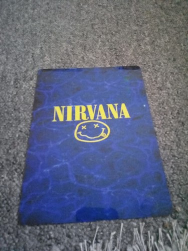 Nirvana metal sign - nirvana,