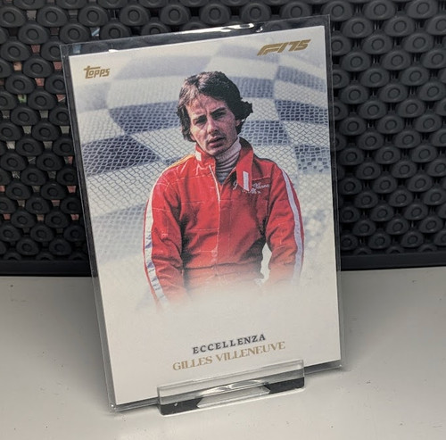 Gilles villeneuve topps - gilles,