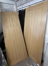 Solid Wooden Internal Doors Set of 2