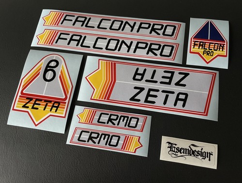 Falcon pro zeta bmx decal - bmx,