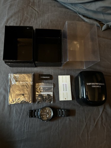 Black emporio armani - black,