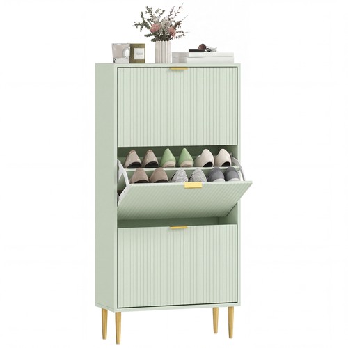Homcom slim shoe - homcom, storage