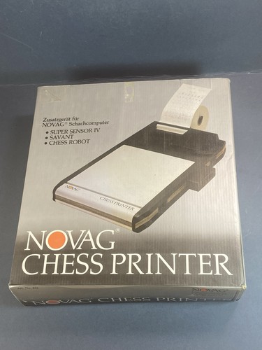Rare novag chess - printer,