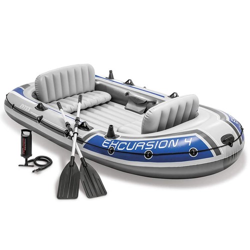 Intex inflatable boat canoe - intex,