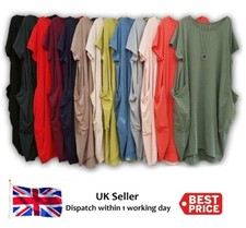 Ladies Women Short Sleeve