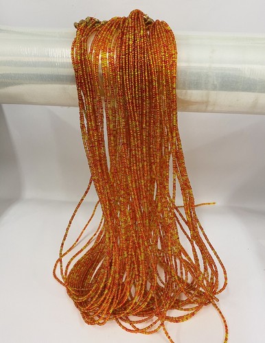 African waist beads - african, slim