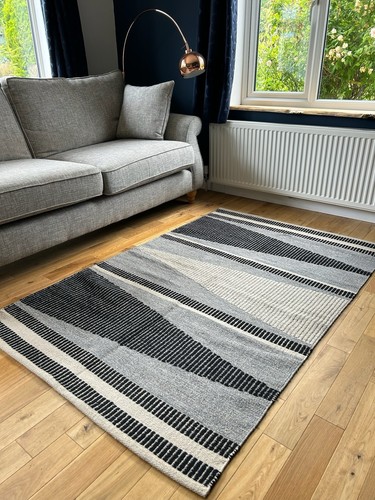 Modern geometric flat - , weave