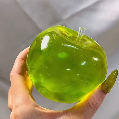 Green apple squishy - apple, stress