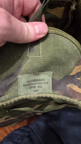S10 respirator haversack 1997 - s10,